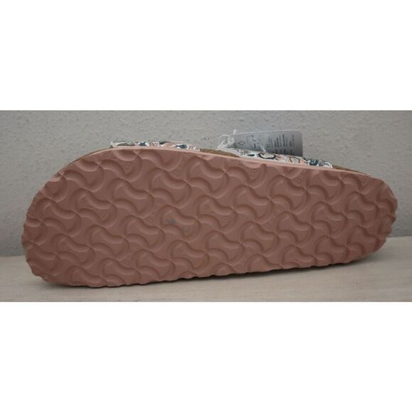 Birkenstock WMN EU 41 US 10-10.5 Paisley LT Rose Sydney Vegan Birko-Flor Sandals - Picture 7 of 11